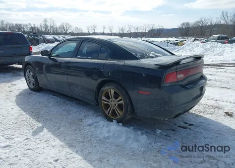 2012 Dodge Charger R/T из США, поврежденный, VIN 2C3CDXDT0CH143159